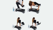 TecTake® Steppbrett Fitness Aerobic Stepper Stepp Trainer bis 200 kg