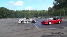 Drifting - Nissan 200SX vs R33 GTR