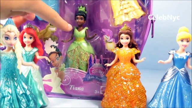 Cinderella & Tiana Magiclip Fairytale Fashion Bag Disney Princess Fairytale Magic clip Cinderella