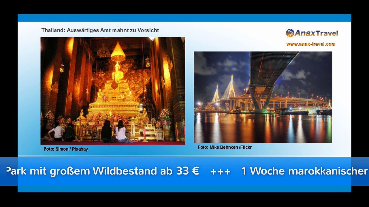 Reisenews Seychellen +++ Thailand +++ Tansania +++ Lugano