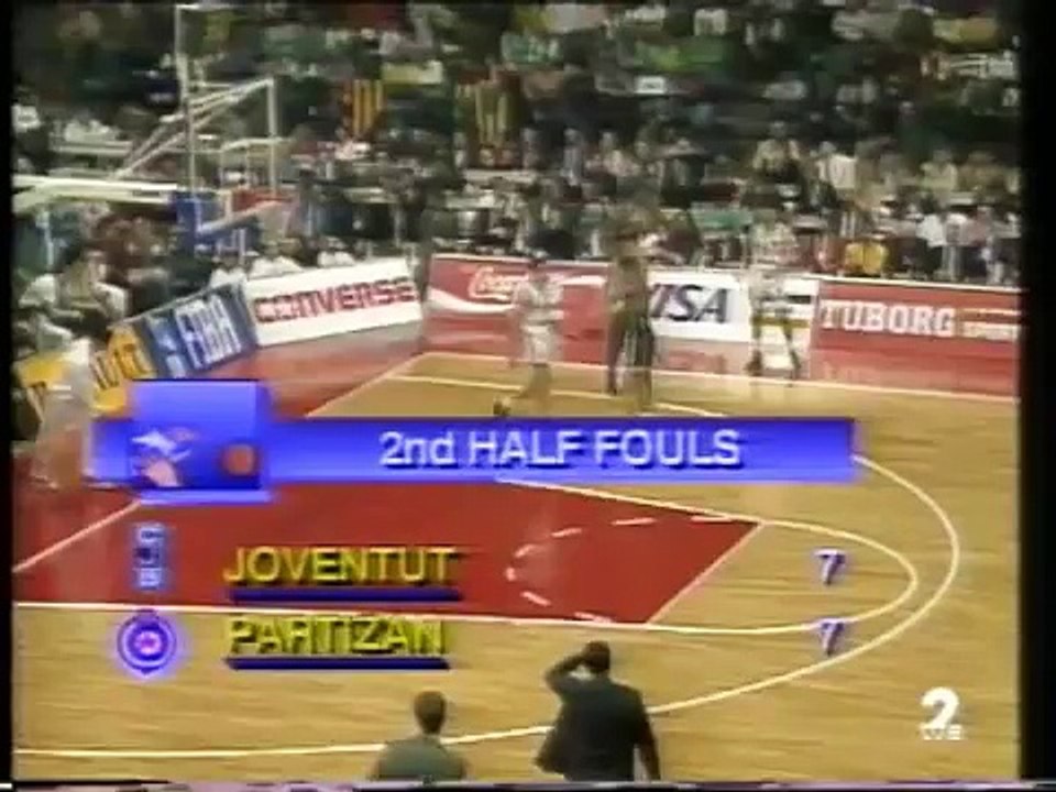 Euroliga Final Joventut-Partizan 1992 2ª parte.