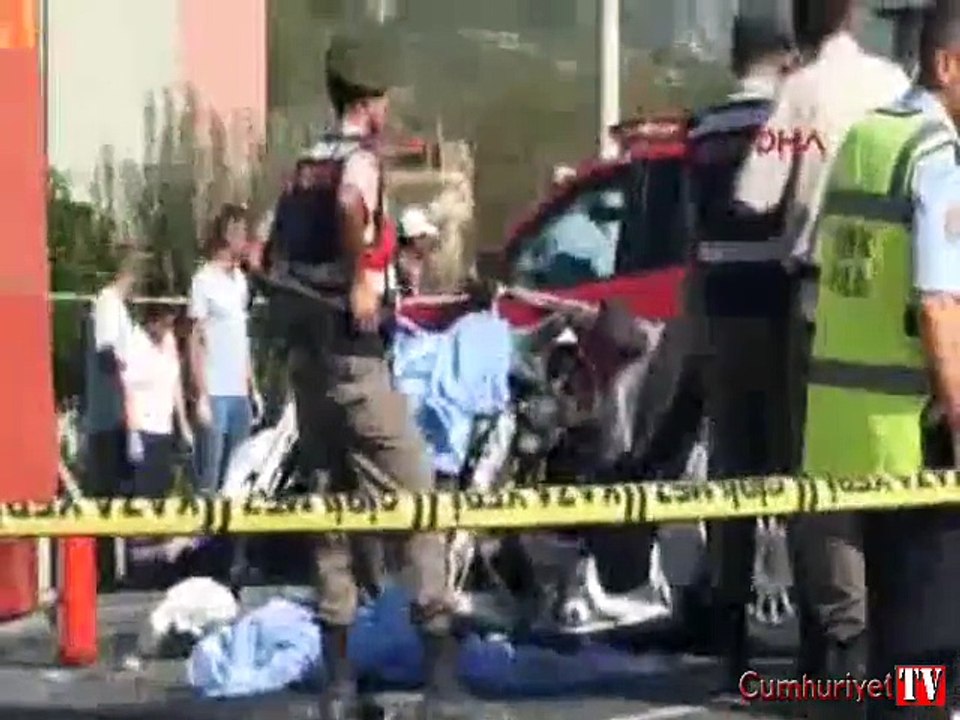 Antalya'da feci kaza: 5 ölü, 1 yaralı