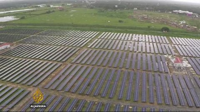 India launches world's first solar powered airport