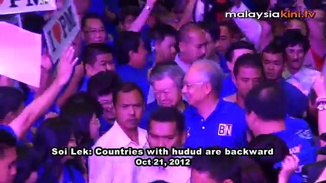 Soi Lek: Countries with hudud are backward