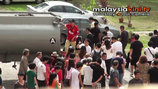 Residents cry foul over 'dry taps' ad shoot