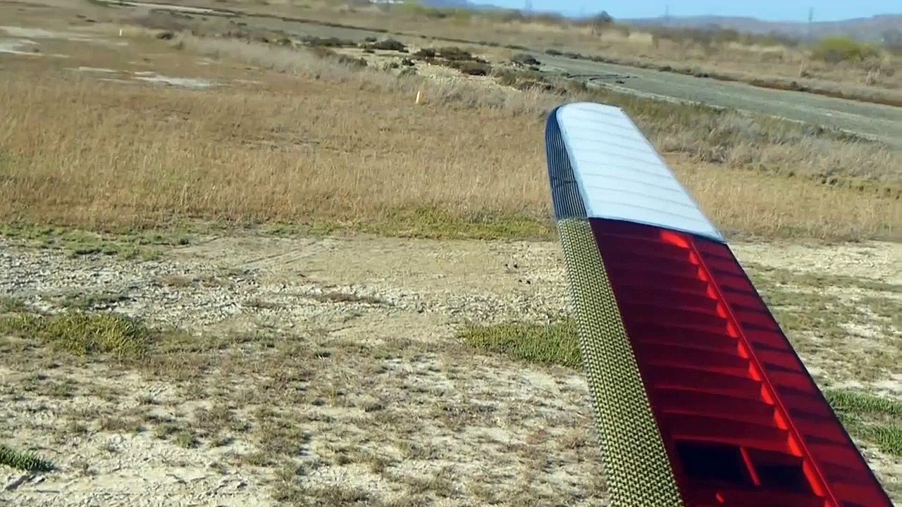 Super AVA Pro RC Glider in Early Morning Thermal