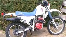 Riding my Honda xl 250 r