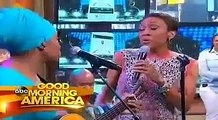 India Arie Sings With Robin Roberts On Good Morning America GMA Special