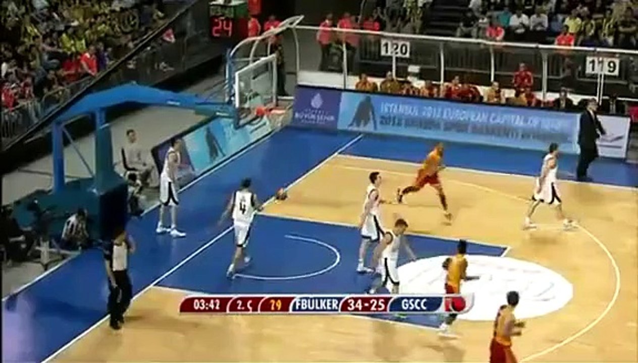 Fenerbahçe Ülker 81 - 59 Galatasaray Cafe Crown BBL Play-off Final Serisi İlk Maçı Geniş Özet