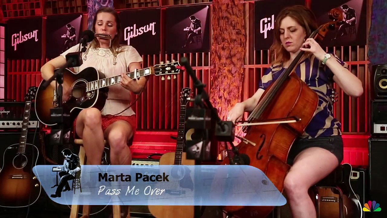Marta Pacek performs on The Jimmy Lloyd Songwriter Showcase - NBC TV - jimmylloyd.com