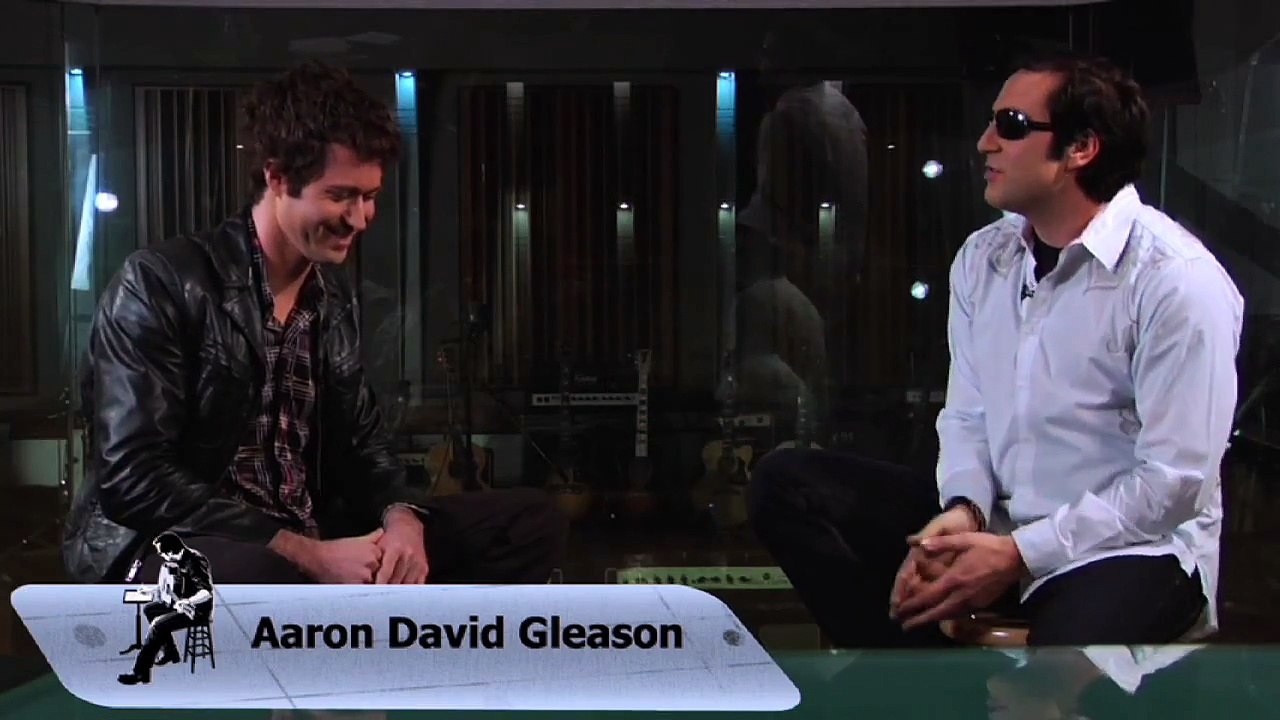Aaron David Gleason interview on The Jimmy Lloyd Lloyd Songwriter Showcase - NBC TV - jimmylloyd.com