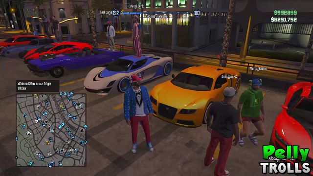 GTA 5 - CAR SHOW DLC CARS, MODDED PAINT JOBS (GTA V ONLINE) MODDED CARS
