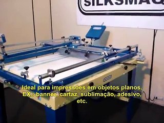 Máquina de Silk - Impressão Mecânica (I.M) / silk machine