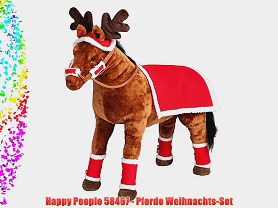 Happy People 58467 - Pferde Weihnachts-Set