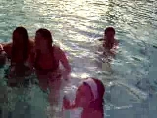 Cantando enla Piscina dl Barceló Palace