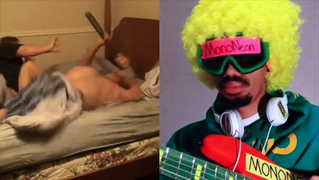 MonoNeon: ANGRY GRANDPA - YOU BROKE MY GOT DAMN BED! - KIDBEHINDACAMERA