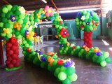 DECORACION CON GLOBOS