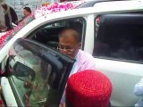 Sinjhoro : EX PPP MPA Rais Altaf Hussain Rind's Warm Welcome At Rind House Sinjhoro On 06-08-2015 ( Video 01)