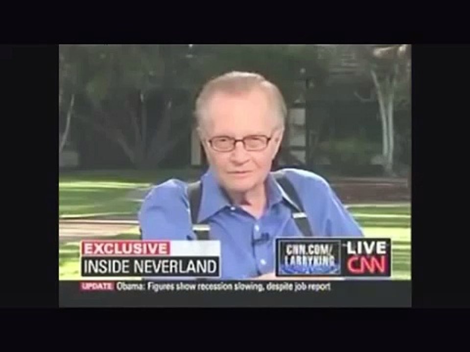Michael Jackson Ghost as seen on Larry King Live - Uncut version from Neverland