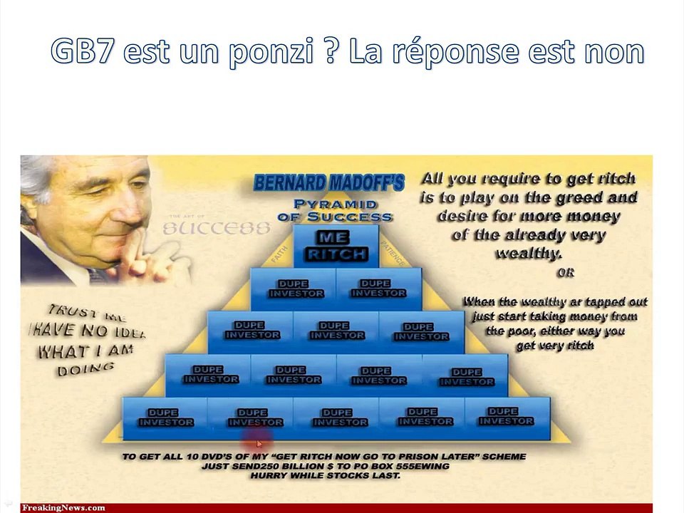 Presentation GB7 + preuve de retrait