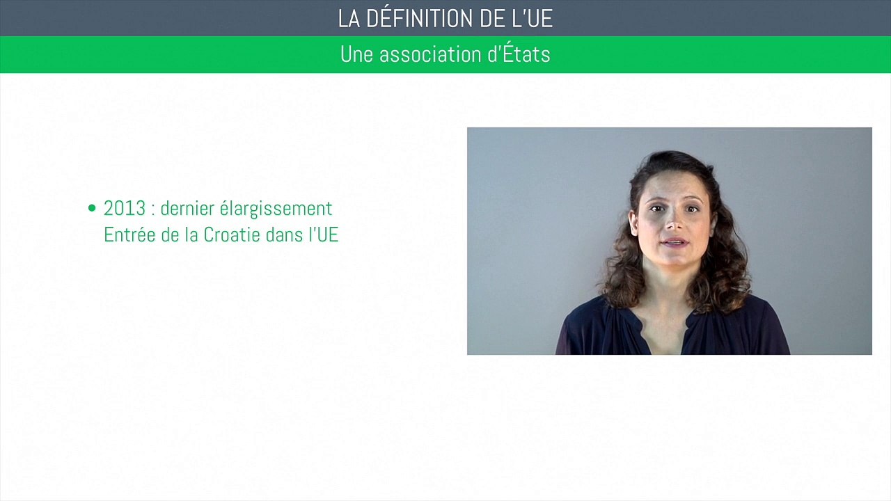 Brevet géographie - La définition de l’UE