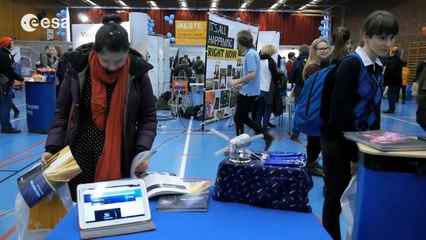 Norwegian students consider a career in space