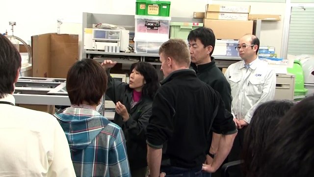 ESA astronaut Tim Peake training in Japan