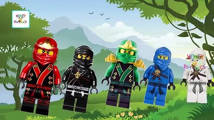Daddy Finger Crazy LEGO NINJAGO And World Girl Finger Family Children Songs HD | Family Finger Songs
