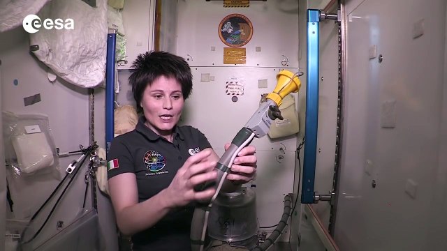 International Space Station toilet tour