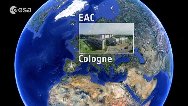 ESA's Space Operations Centre - the ESOC music video