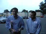 Chris Murphy door knocks in Plainville