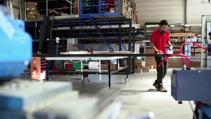 Menuisier aluminium - Beau travail