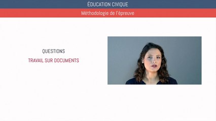 Brevet éducation civique - Méthodologie des épreuves
