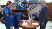 Four ESA astronauts training at Star City