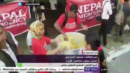 محمود النابلسي .. صاحب أحد مطاعم التكافل الإنساني في الأردن.