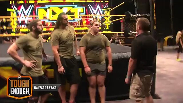 The men stare down tonight's vote WWE Tough Enough Digital Extra, August 18, 2015 On Fantastic Videos
