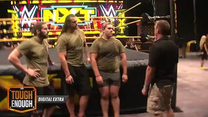 The men stare down tonight's vote WWE Tough Enough Digital Extra, August 18, 2015 On Fantastic Videos