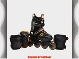 K2 Jungen Inline Skate Raider Pro Pack Schwarz/Orange M (32-37) 3040206.1.1