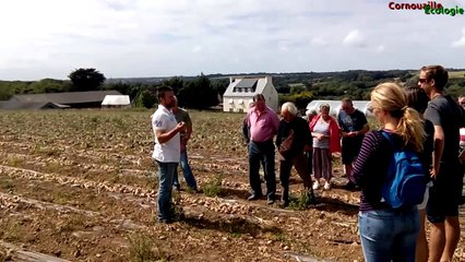 Visite d'une exploitation maraîchère bio à Mahalon