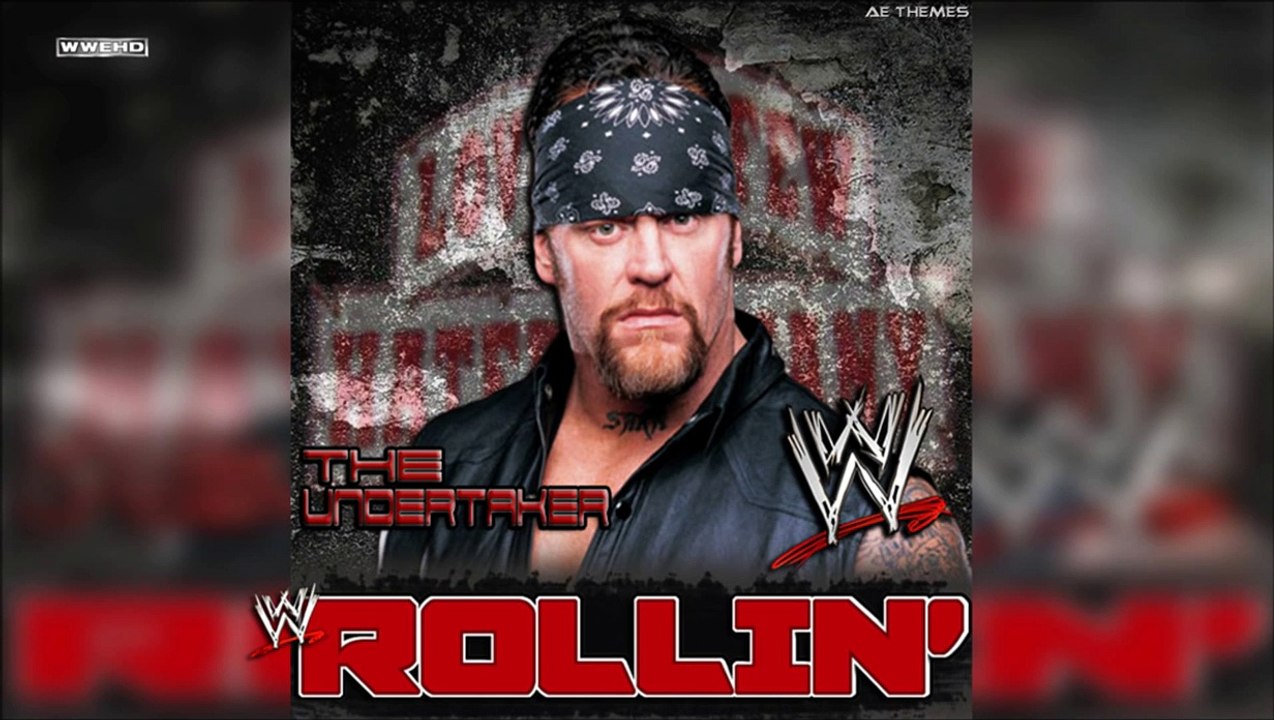 WWE: "Rollin' [Air Raid Vehicle]" (The Undertaker) Theme Song + AE (Arena Effect)