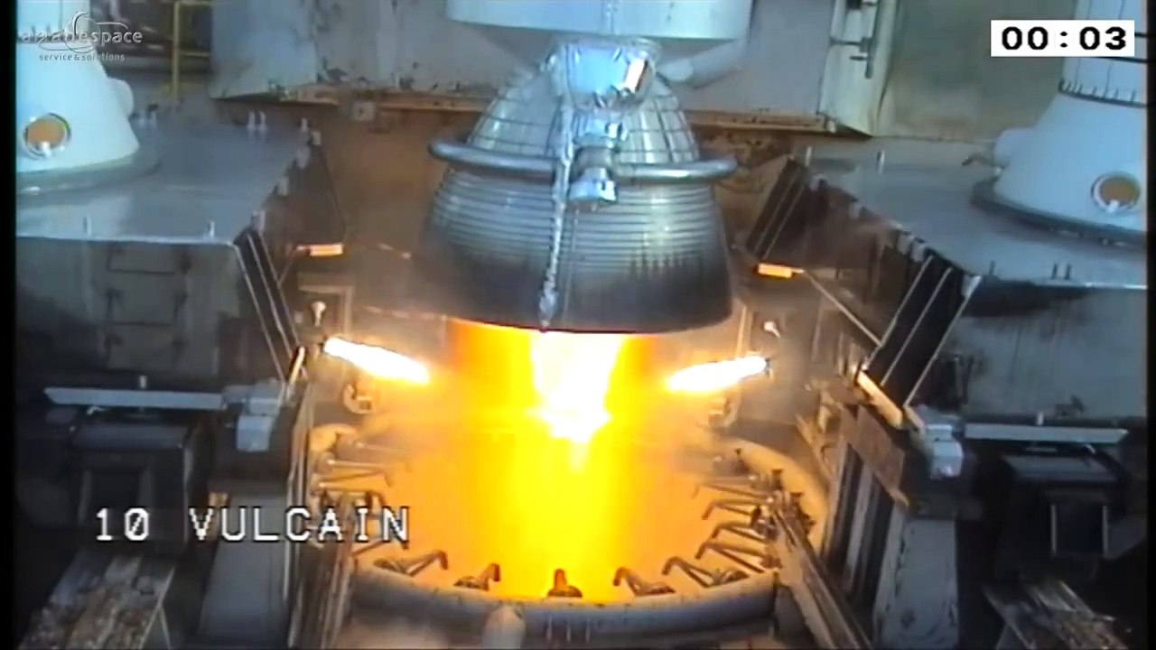 Ariane 5 flight VA221 liftoff replay