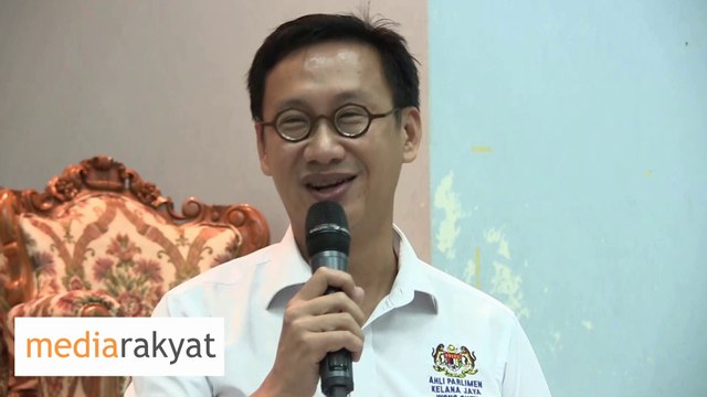 Wong Chen: Nobody Questions Najib Because Of The Patronage System