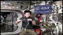 Food from Spirulina in-flight call with Samantha Cristoforetti on the ISS
