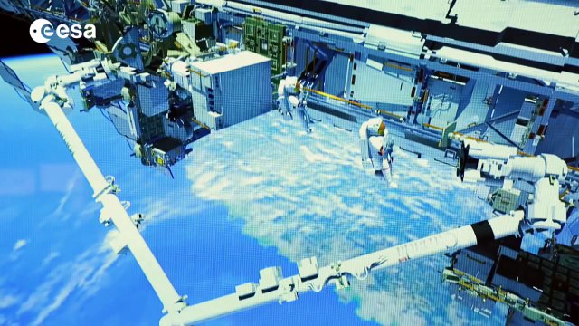 Samantha Cristoforetti, ESA astronaut training in Houston