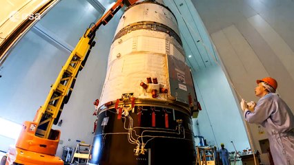 ATV-5 last preparations (timelapse)