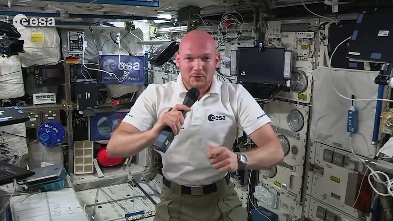 Alexander Gerst talks about Rosetta