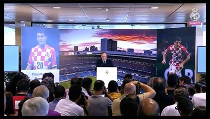 #شاهد |  فيديو حصري - فلورنتينو بيريز يُلقي كلمته الخاصة بمناسبة تقديم كوفاسيتش