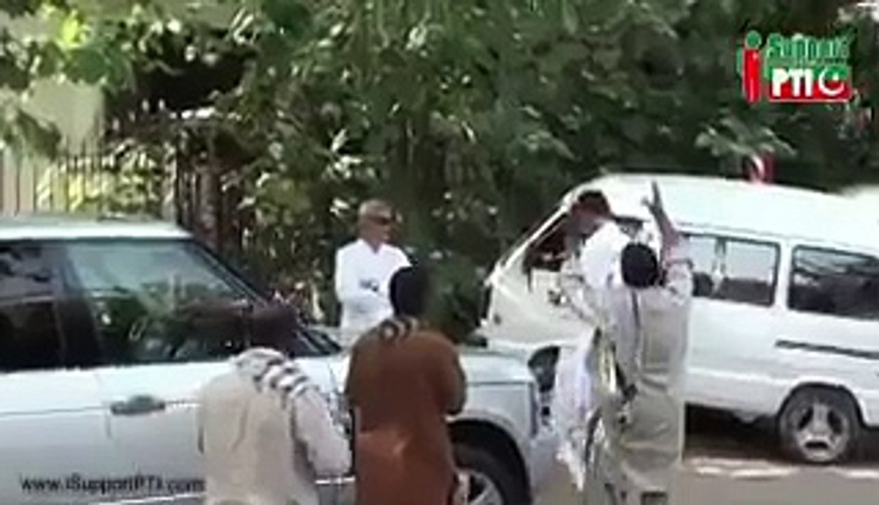 Local singers singing for Asad Umar