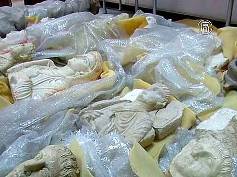 Древности Сирии свозят в Дамаск, чтобы спасти от ИГИЛ