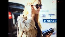 SNSD YoonA Gimpo Airport Go To Japan 070415